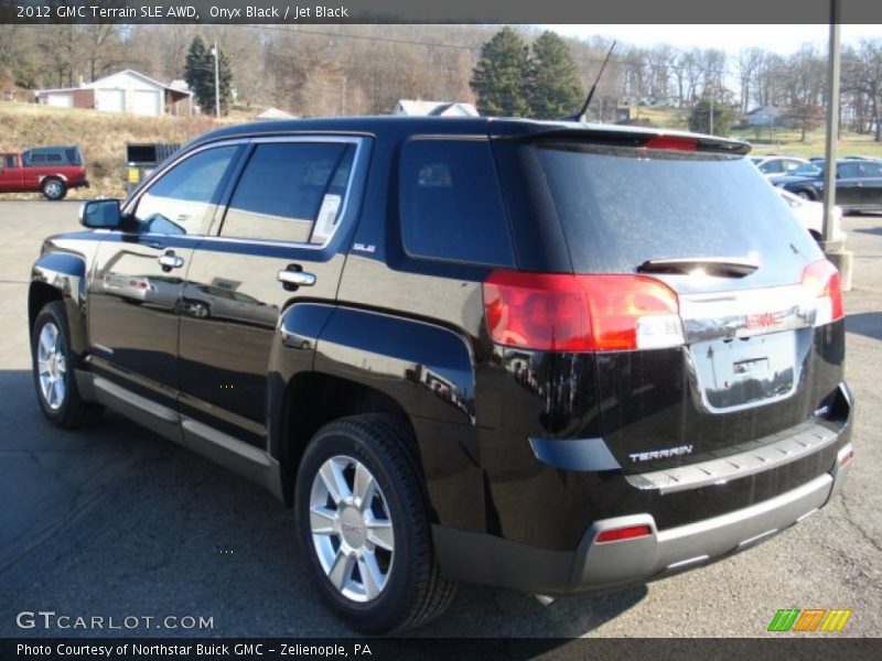 Onyx Black / Jet Black 2012 GMC Terrain SLE AWD
