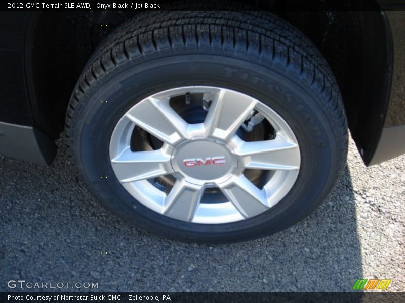 Onyx Black / Jet Black 2012 GMC Terrain SLE AWD