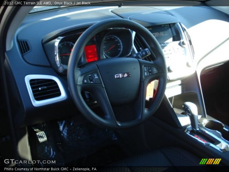 Onyx Black / Jet Black 2012 GMC Terrain SLE AWD