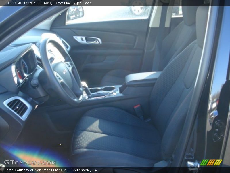 Onyx Black / Jet Black 2012 GMC Terrain SLE AWD