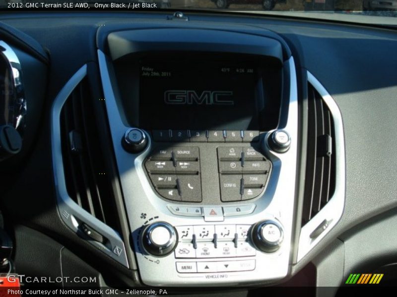 Onyx Black / Jet Black 2012 GMC Terrain SLE AWD