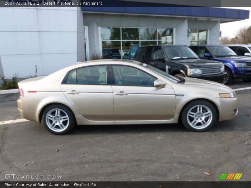Desert Mist Metallic / Parchment 2007 Acura TL 3.2