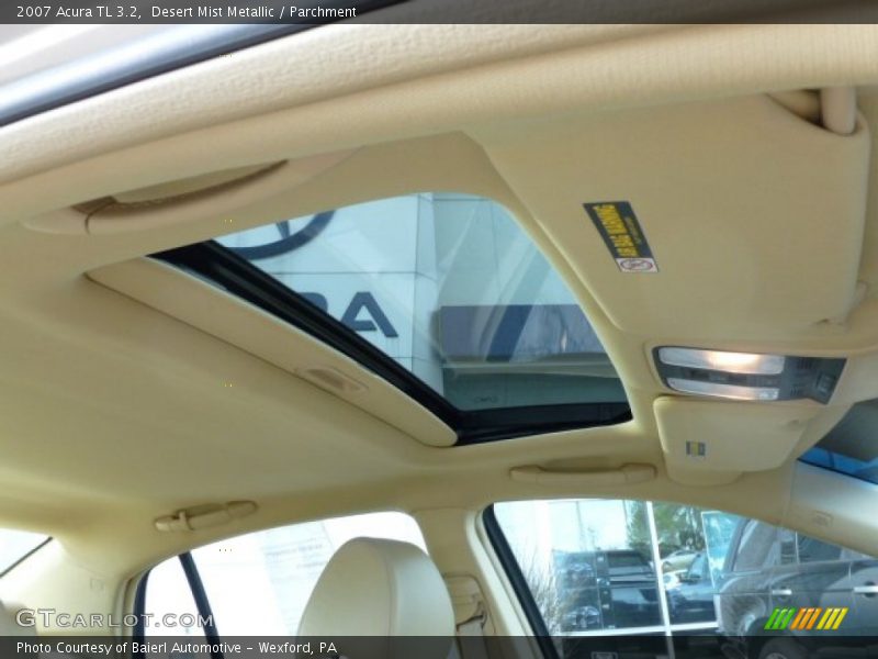 Desert Mist Metallic / Parchment 2007 Acura TL 3.2