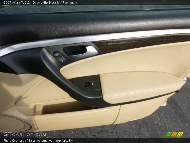Desert Mist Metallic / Parchment 2007 Acura TL 3.2