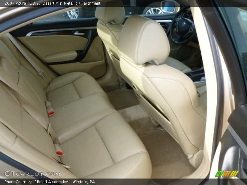 Desert Mist Metallic / Parchment 2007 Acura TL 3.2