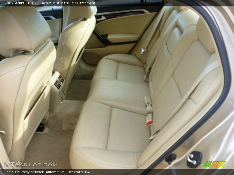 Desert Mist Metallic / Parchment 2007 Acura TL 3.2