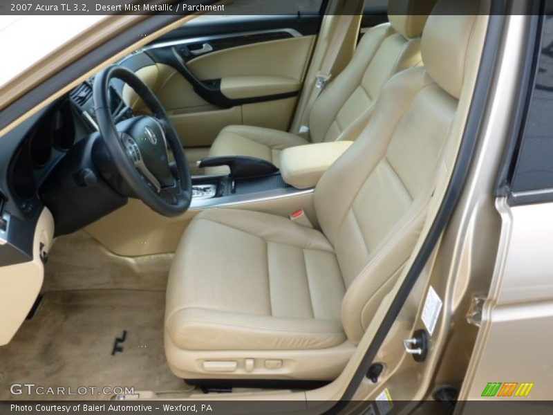 Desert Mist Metallic / Parchment 2007 Acura TL 3.2