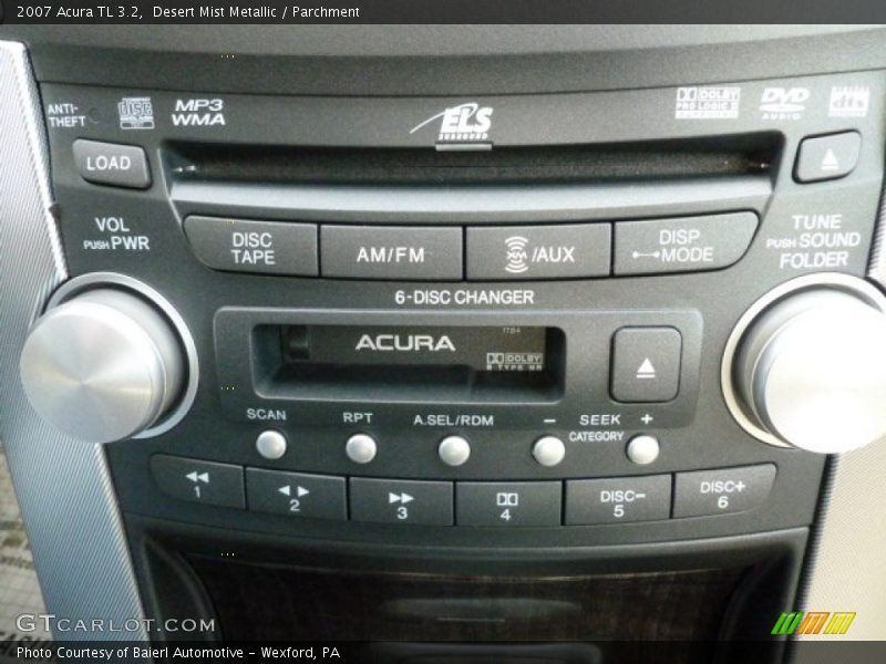 Desert Mist Metallic / Parchment 2007 Acura TL 3.2