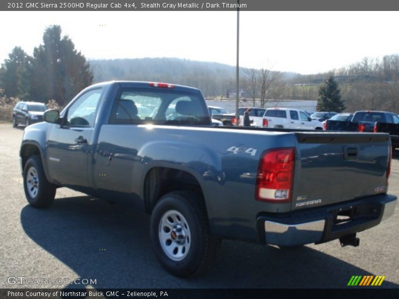 Stealth Gray Metallic / Dark Titanium 2012 GMC Sierra 2500HD Regular Cab 4x4