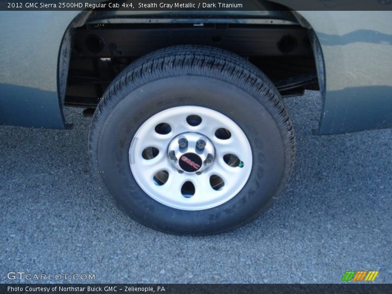 Stealth Gray Metallic / Dark Titanium 2012 GMC Sierra 2500HD Regular Cab 4x4