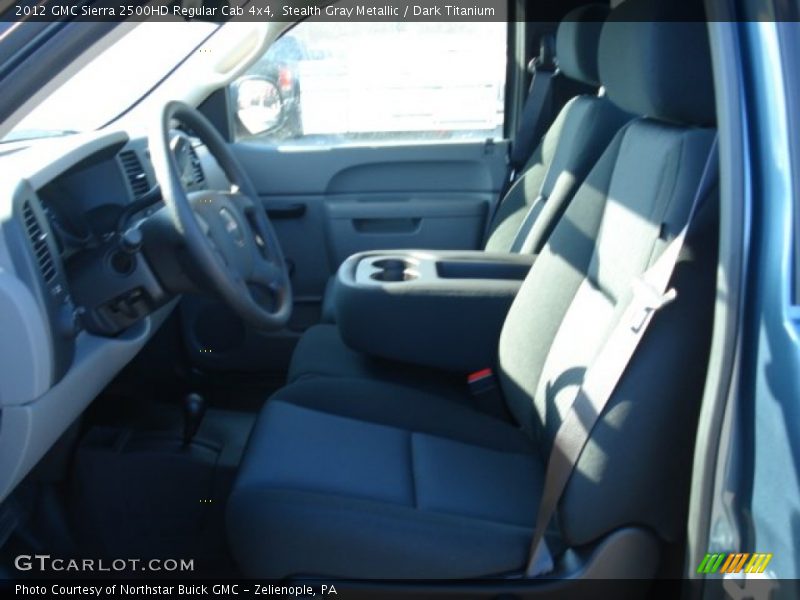 Stealth Gray Metallic / Dark Titanium 2012 GMC Sierra 2500HD Regular Cab 4x4