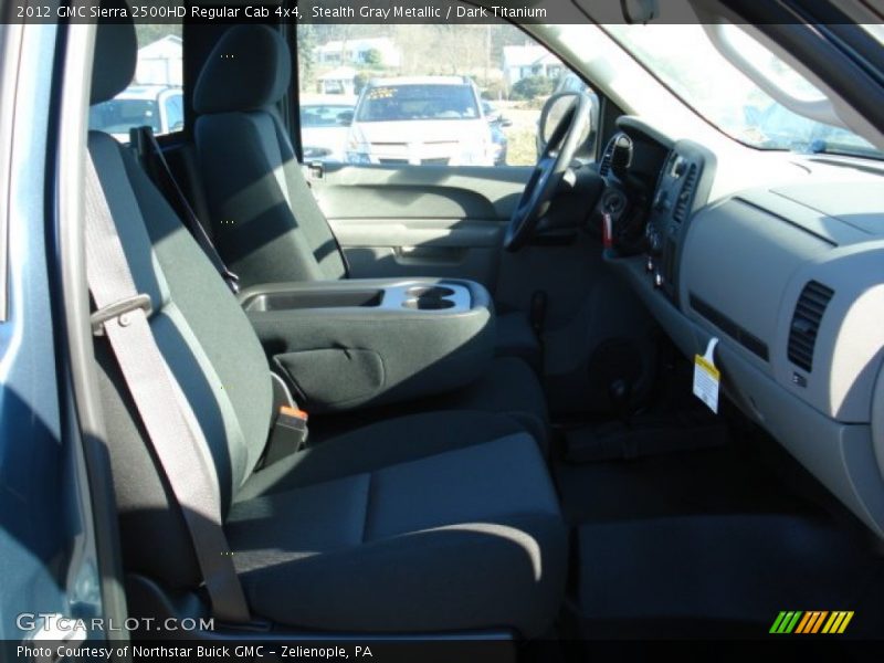 Stealth Gray Metallic / Dark Titanium 2012 GMC Sierra 2500HD Regular Cab 4x4