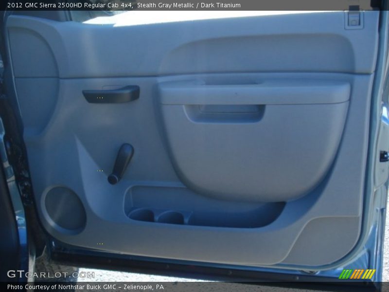 Stealth Gray Metallic / Dark Titanium 2012 GMC Sierra 2500HD Regular Cab 4x4