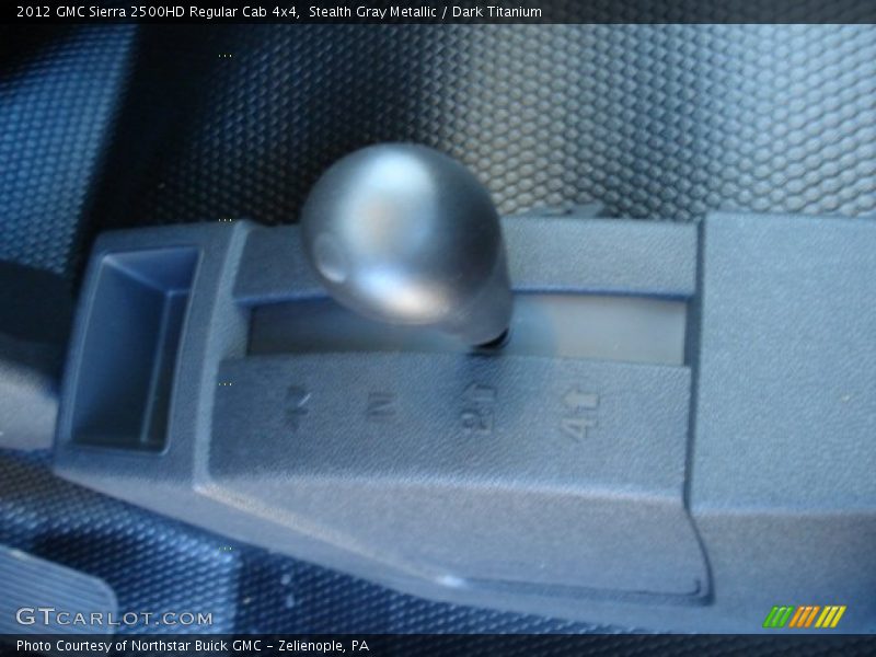 Stealth Gray Metallic / Dark Titanium 2012 GMC Sierra 2500HD Regular Cab 4x4