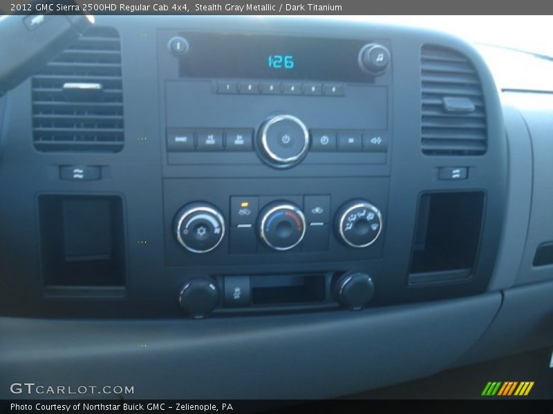 Stealth Gray Metallic / Dark Titanium 2012 GMC Sierra 2500HD Regular Cab 4x4