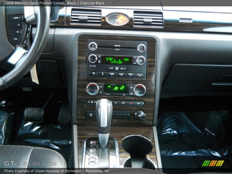 Black / Charcoal Black 2008 Mercury Sable Premier Sedan