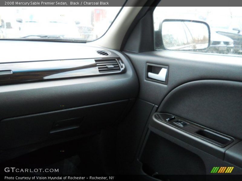 Black / Charcoal Black 2008 Mercury Sable Premier Sedan