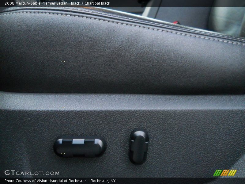 Black / Charcoal Black 2008 Mercury Sable Premier Sedan
