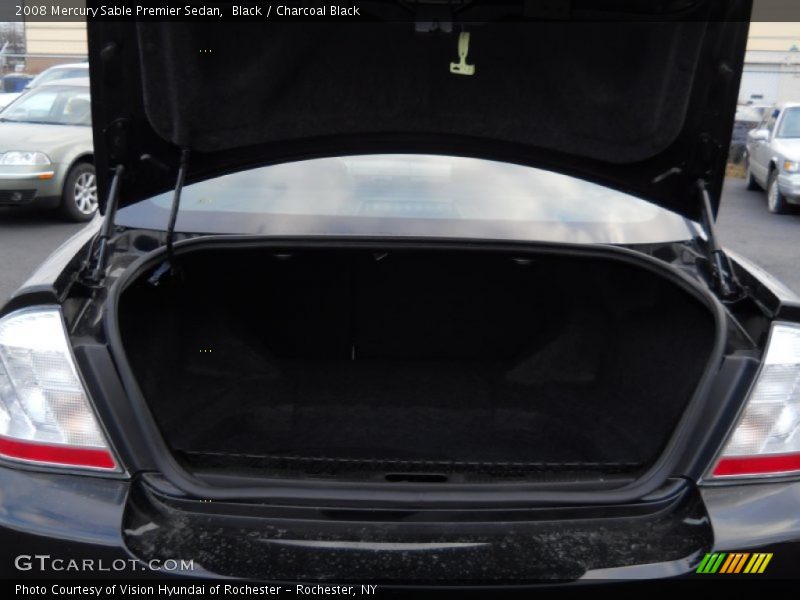 Black / Charcoal Black 2008 Mercury Sable Premier Sedan