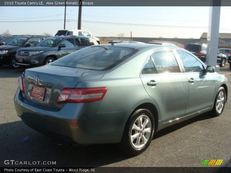 Aloe Green Metallic / Bisque 2010 Toyota Camry LE