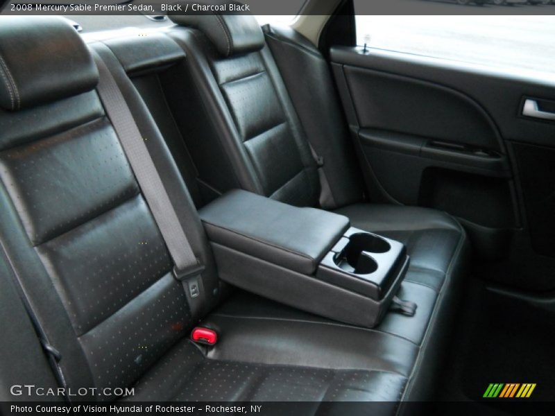 Black / Charcoal Black 2008 Mercury Sable Premier Sedan