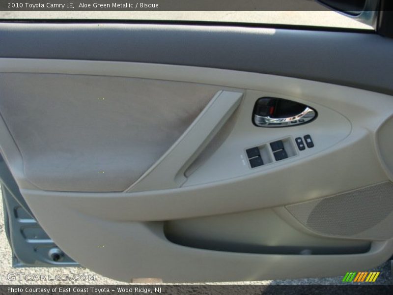 Aloe Green Metallic / Bisque 2010 Toyota Camry LE
