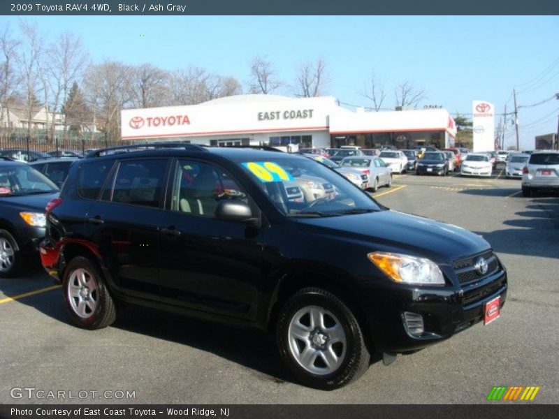 Black / Ash Gray 2009 Toyota RAV4 4WD