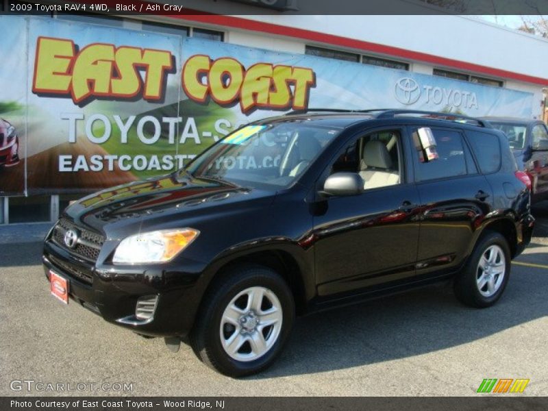 Black / Ash Gray 2009 Toyota RAV4 4WD