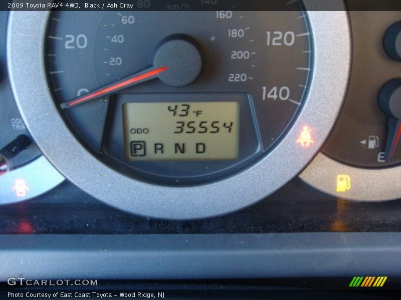 Black / Ash Gray 2009 Toyota RAV4 4WD