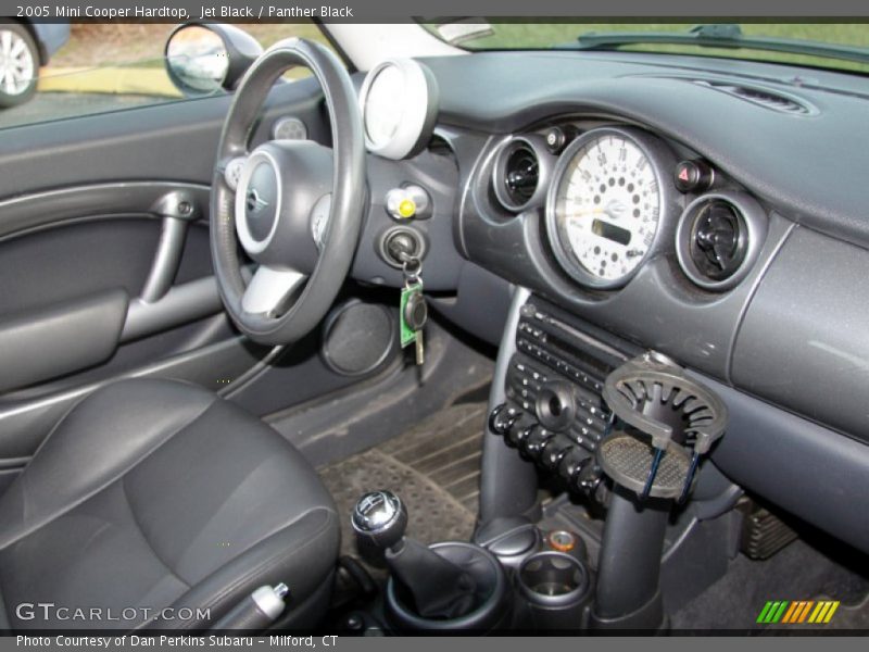 Jet Black / Panther Black 2005 Mini Cooper Hardtop