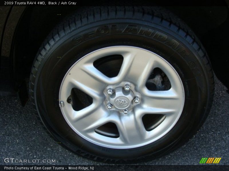 Black / Ash Gray 2009 Toyota RAV4 4WD