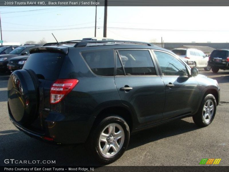 Black Forest Pearl / Sand Beige 2009 Toyota RAV4 4WD