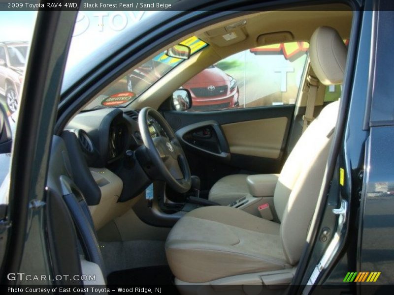 Black Forest Pearl / Sand Beige 2009 Toyota RAV4 4WD