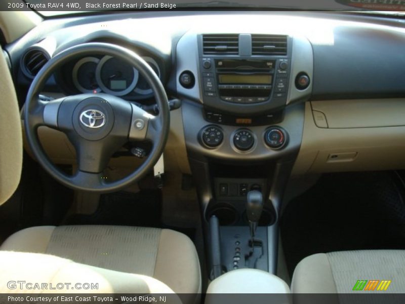 Black Forest Pearl / Sand Beige 2009 Toyota RAV4 4WD
