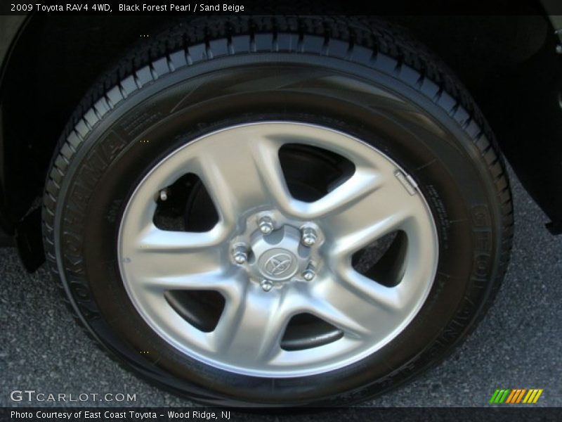 Black Forest Pearl / Sand Beige 2009 Toyota RAV4 4WD