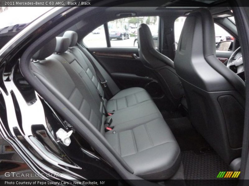  2011 C 63 AMG Black Interior