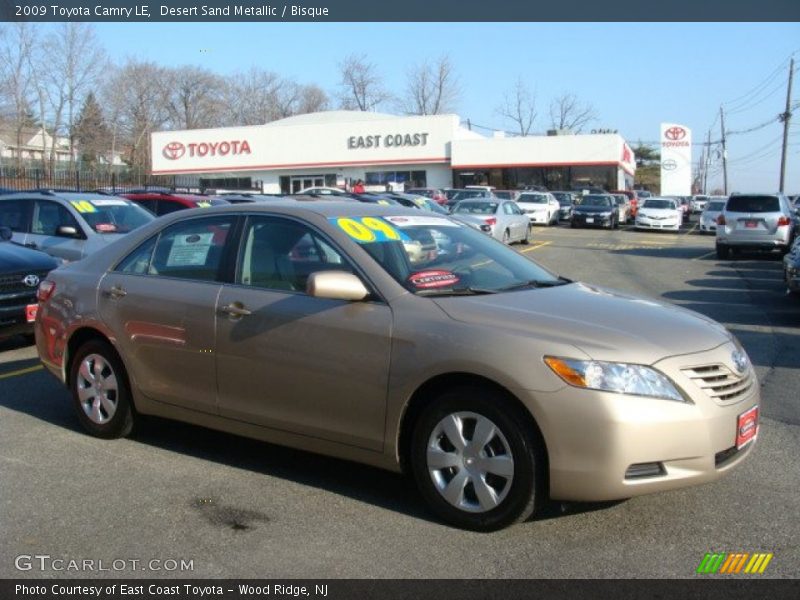 Desert Sand Metallic / Bisque 2009 Toyota Camry LE
