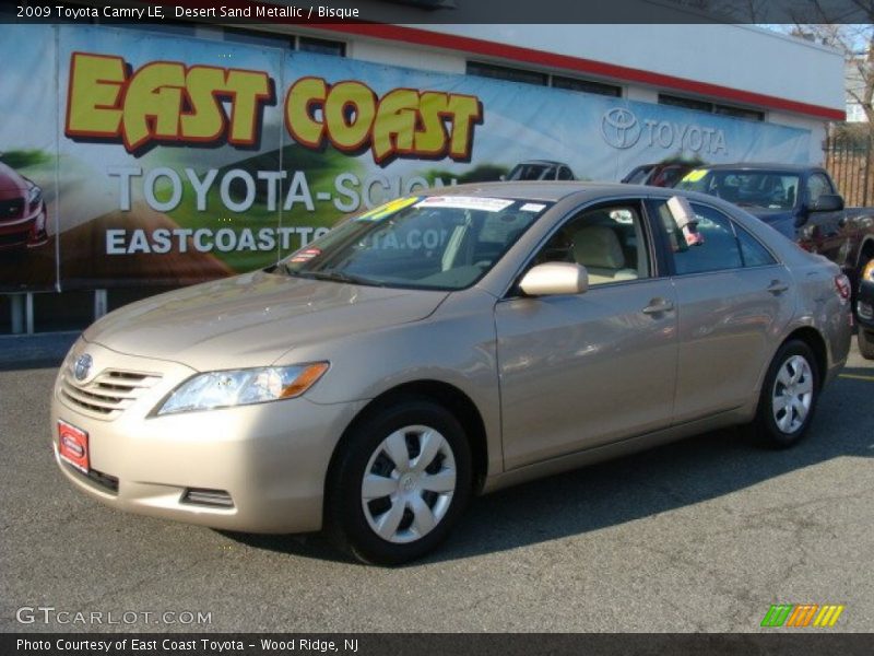 Desert Sand Metallic / Bisque 2009 Toyota Camry LE