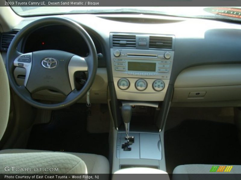 Desert Sand Metallic / Bisque 2009 Toyota Camry LE