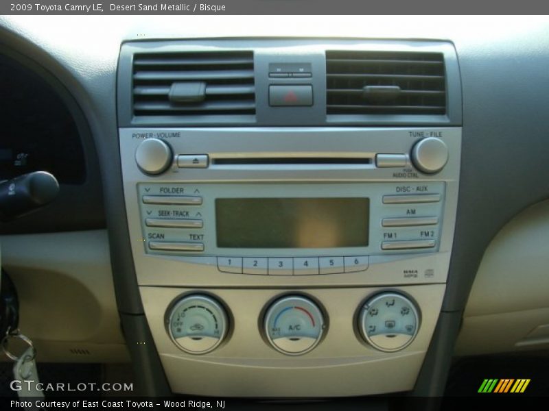 Desert Sand Metallic / Bisque 2009 Toyota Camry LE