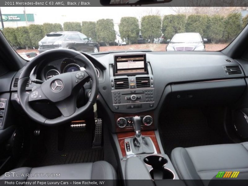 Dashboard of 2011 C 63 AMG