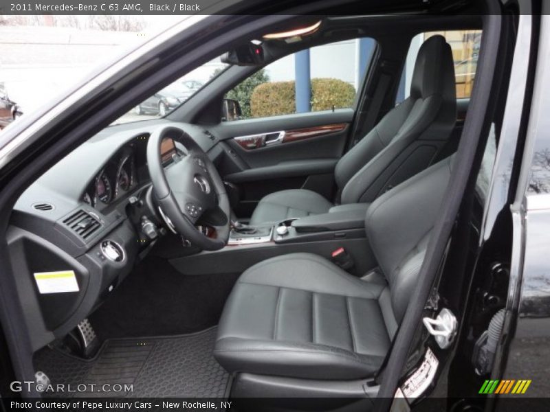  2011 C 63 AMG Black Interior