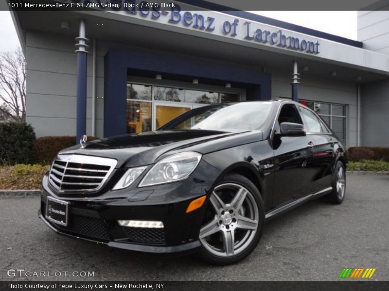 Black / AMG Black 2011 Mercedes-Benz E 63 AMG Sedan