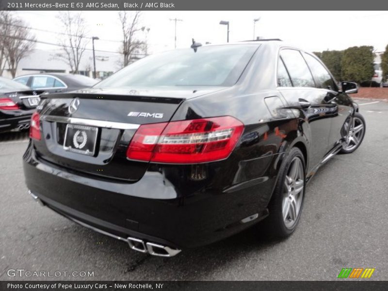  2011 E 63 AMG Sedan Black