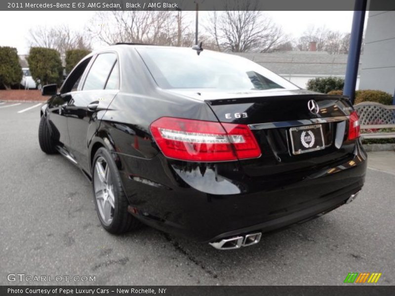 Black / AMG Black 2011 Mercedes-Benz E 63 AMG Sedan