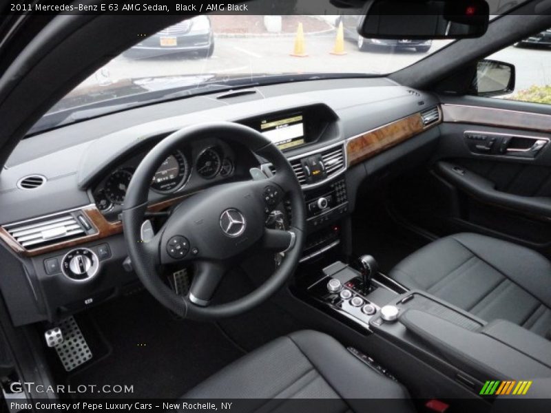 AMG Black Interior - 2011 E 63 AMG Sedan 