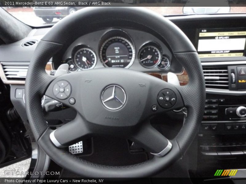  2011 E 63 AMG Sedan Steering Wheel