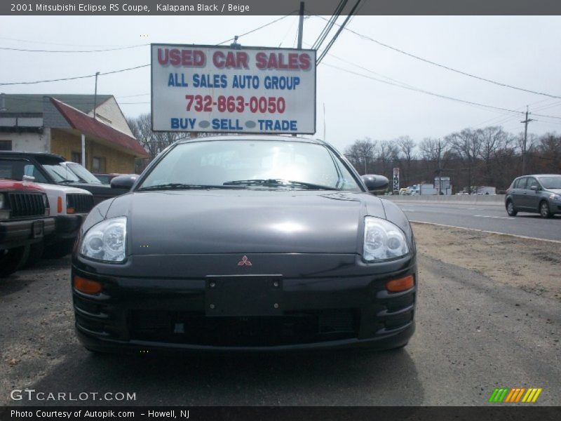 Kalapana Black / Beige 2001 Mitsubishi Eclipse RS Coupe