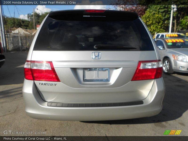 Silver Pearl Metallic / Gray 2006 Honda Odyssey LX