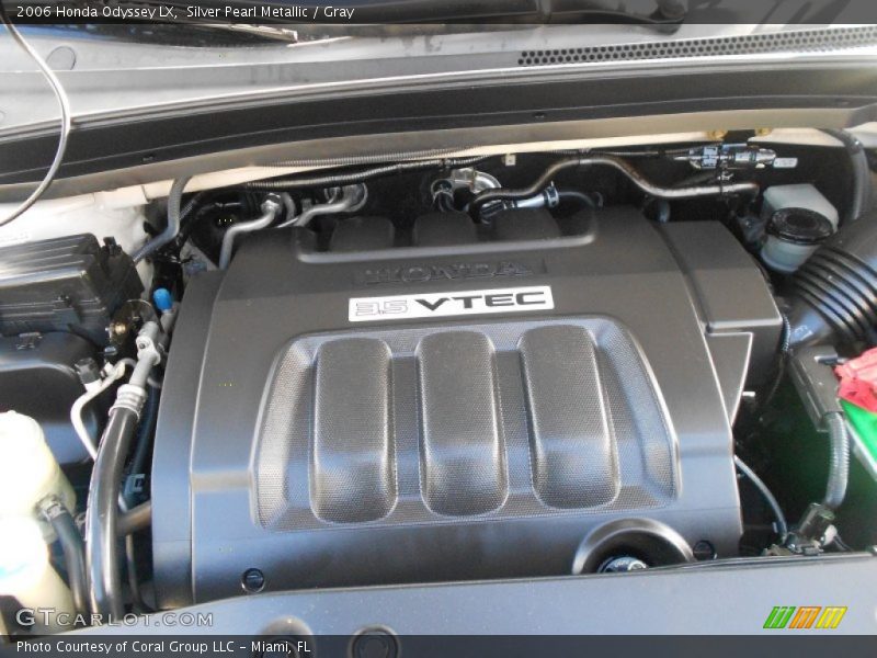 Silver Pearl Metallic / Gray 2006 Honda Odyssey LX